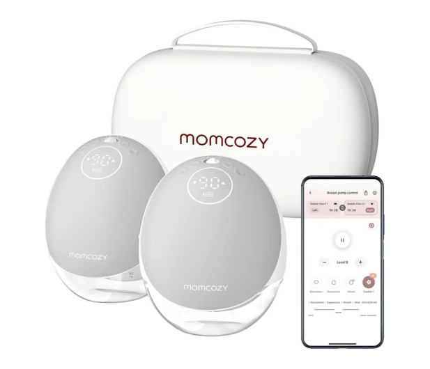 MOMCOZY Laktator M9, podwójny, szary, 150ML - 1595078 - zdjęcie 2